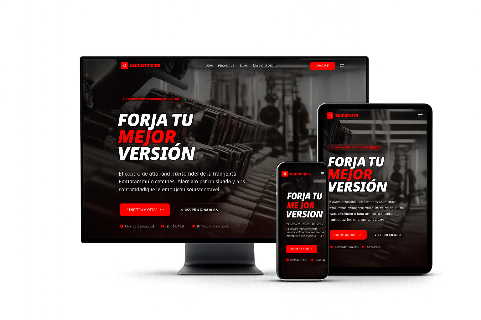 Elite Fitness en todos los dispositivos